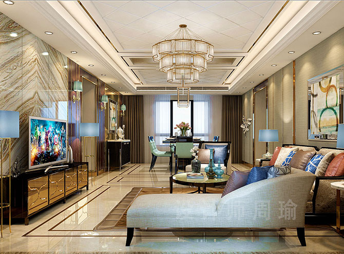 大鸡巴肏屄屄世纪江尚三室两厅168平装修设计效果欣赏